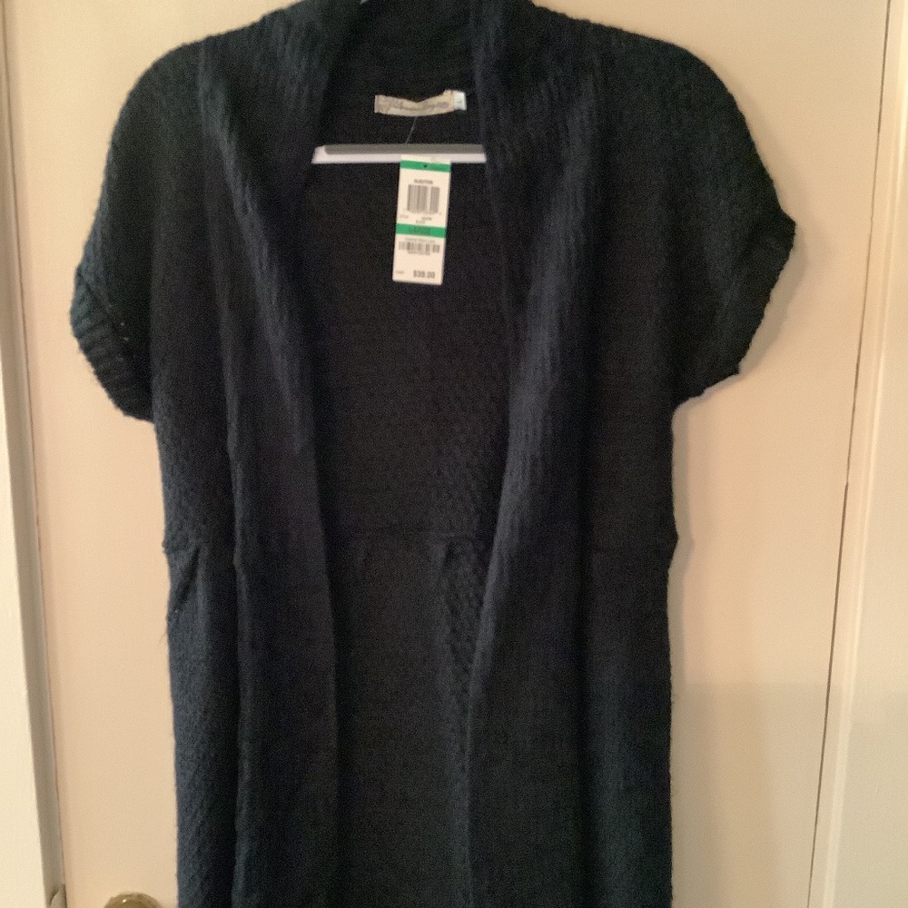 American Rag black cardigan with tags size Lg
